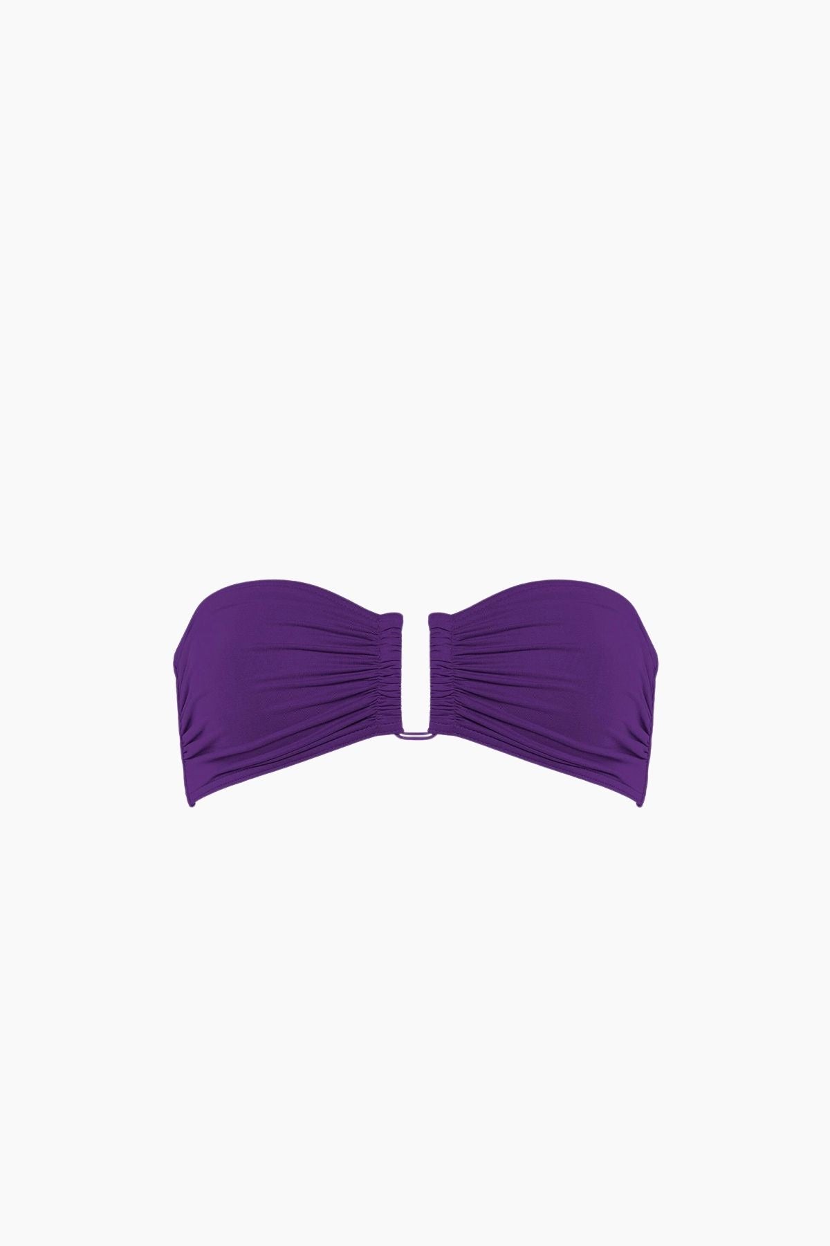 Eres Show Strapless Bikini Top - Inka Purple
